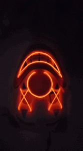 Mascara Payaso Led